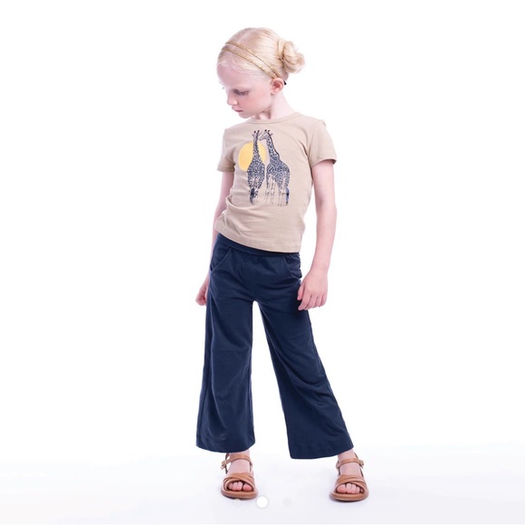 NWT Imoga Amaya tee, Giraffe print Sand color. Size 2. - Picture 2 of 5